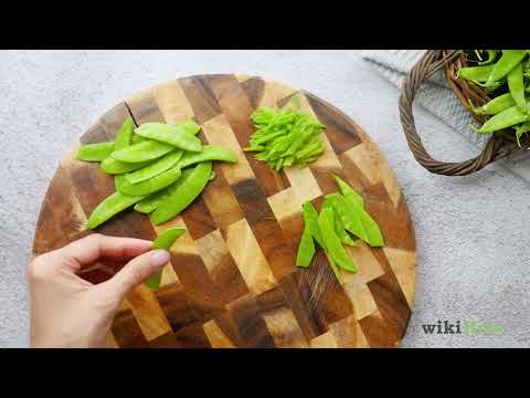 How to Prepare Snow Peas for Cooking
