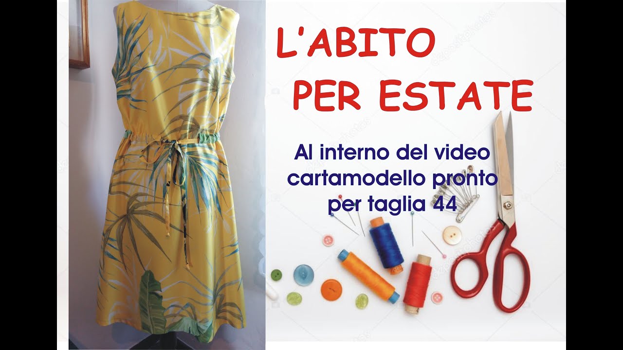 Cucire un abito  per l'estate
