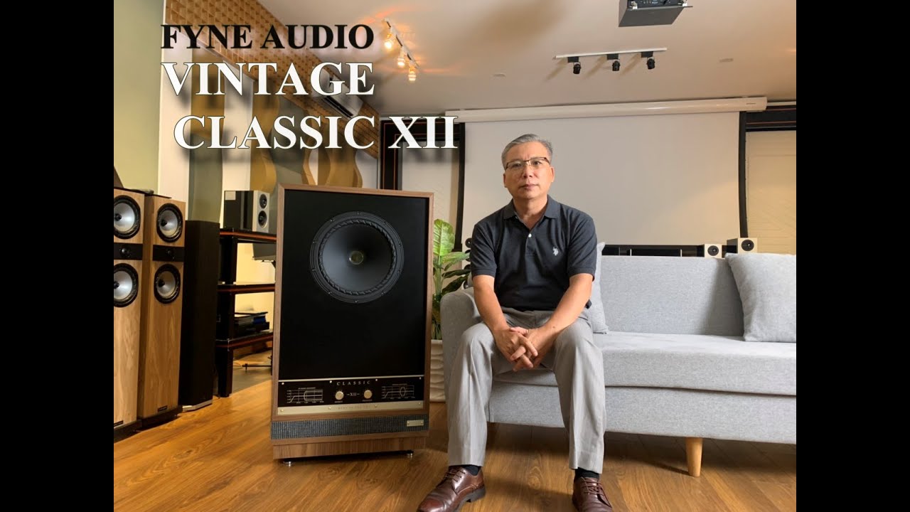 video Loa nghe nhạc Fyne Audio Vintage Classic 12 chính hãng 0