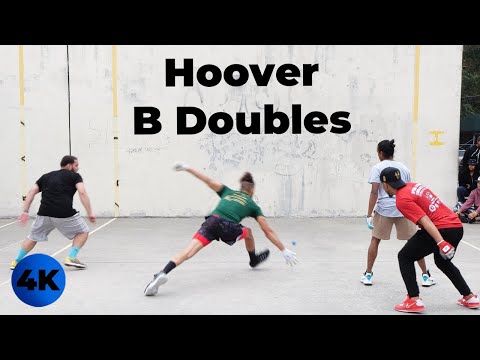 Isaac & Syed vs Rob & Dolo 4K | Hoover B Doubles 2023 | FINALS