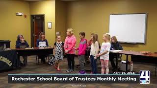 Rochester School Board Meeting