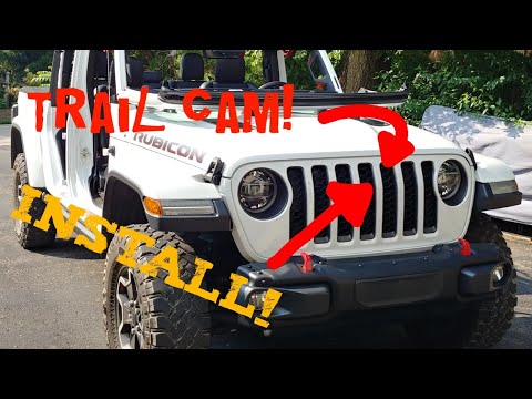 Z Automotive Front Cargo Cam Camera Install | 2020 Jeep Gladiator JT