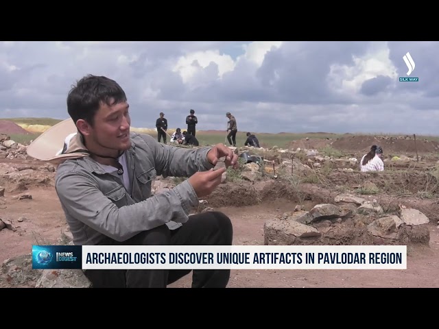 Археологтар Павлодар облысында бірегей жәдігерлер тапты
