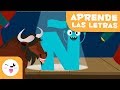 Aprende la letra Ñ con Toño el ñu | El abecedario