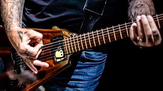 Video thumbnail for James Hetfield Play Amazing Riff On Ken Lawrence Flying V on Studio by NickSong