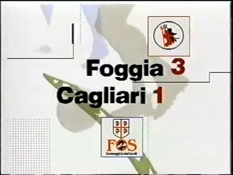 1991-92 (4a - 22-09-1991) Foggia-Cagliari 3-1 [Rambaudi,Codispoti,Baiano,Criniti] Servizio D.S.Rai1