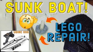 UDIRC UDI005 RC Boat | Repairing the cooling inlet nipple!