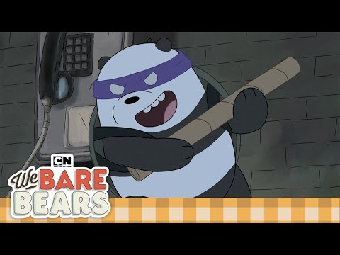 Ninja Bears vs. The Boot Crew | We Bare Bears | Cartoon Network