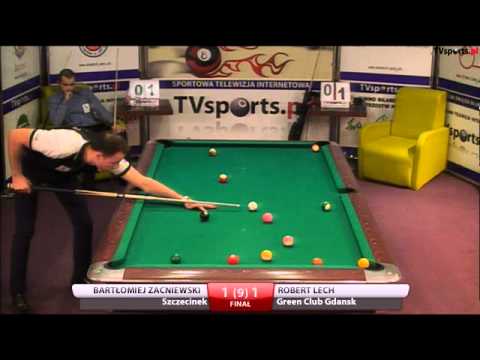 Mistrzostwa Polski Amatorów w Bilard - Łódź 2014 FINAŁ - LECH vs ZACNIEWSKI