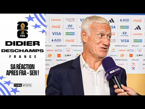La JOIE de DIDIER DESCHAMPS après la victoire des BLEUS contre le SÉNÉGAL !