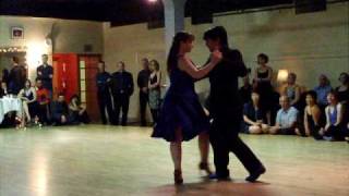 Ariadna Naveira & Fernando Sanchez perform milonga, 4-3-2010