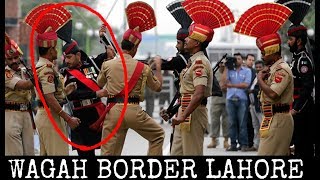 wagah border lahore fight scene video