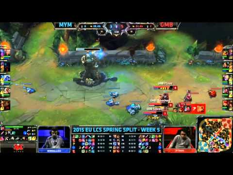 EU LCS Woche 5 Tag 1 - MYM vs Gambit