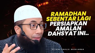 Download lagu RAMADHAN SEBENTAR LAGI! PERSIAPKAN AMALAN INI .. - Ustadz Khalid Basalamah mp3 Download lagu RAMADHAN SEBENTAR LAGI! PERSIAPKAN AMALAN INI .. - Ustadz Khalid Basalamah mp3