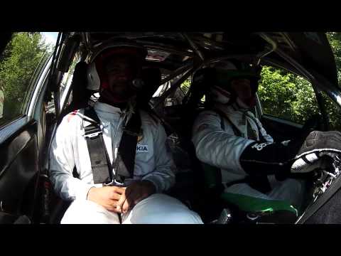 Darius Hargrove pe traseu de raliu