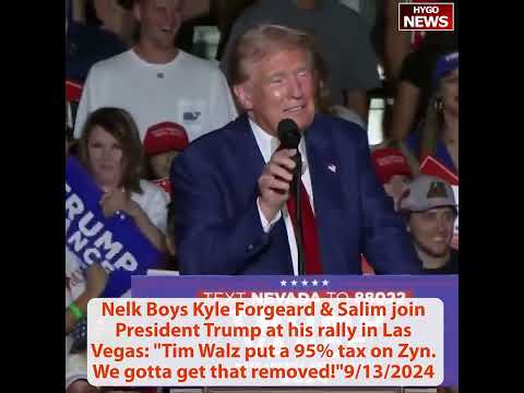 Trump welcomes former UFC champion Henry Cejudo I would never fight you； Nelk Boys Kyle & Salim