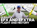 Flight Demo - Durafly EFX Racer & EFXTRA, PNF Racers.