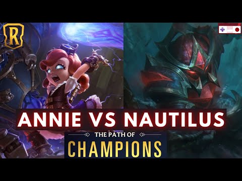 2* Annie vs 2* Nautilus (Shorts) | Path of Champions | Legends of Runeterra