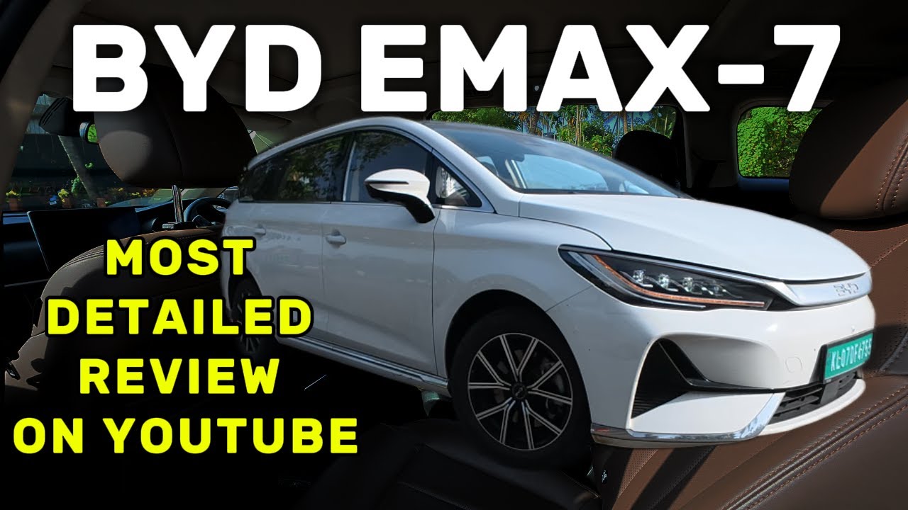 BYD EMAX 7 Review Better Than An Innova ? ( RANGE / PRICE / RANGE / EV SUV )