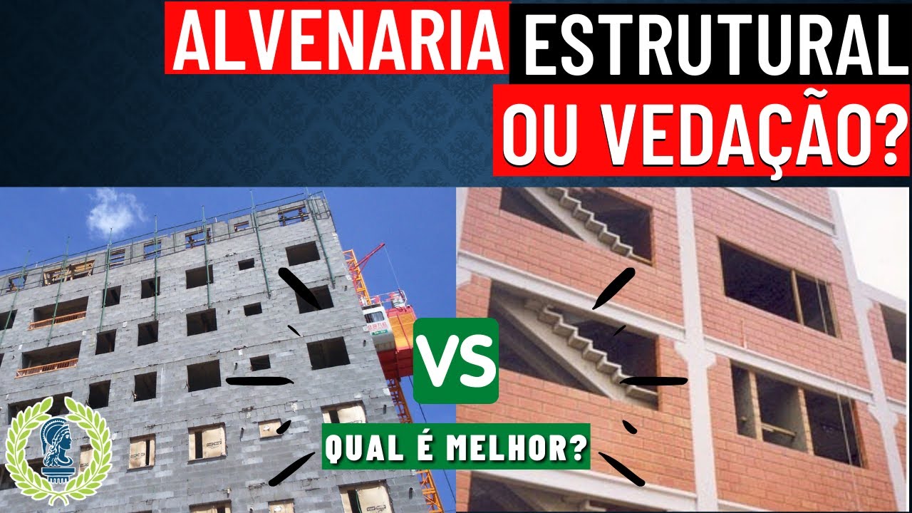 DIFERENÇA ENTRE ALVENARIA ESTRUTURAL E ALVENARIA DE VEDAÇÃO