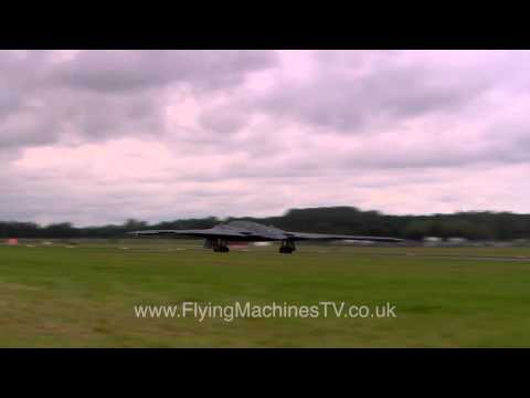 B2 "Spirit" departure from RIAT 2012