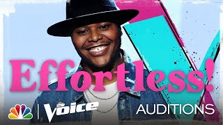 Mike Jerel Sings James Brown&#39;s &quot;It&#39;s a Man&#39;s Man&#39;s Man&#39;s World&quot; - The Voice Blind Auditions 2020