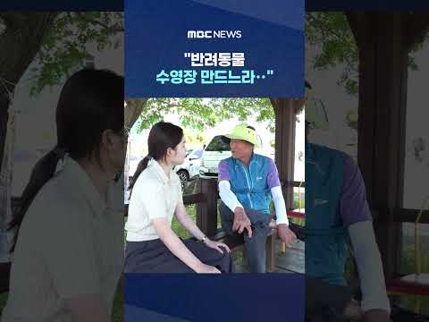 멀쩡한 하천을 콘크리트로 채워‥