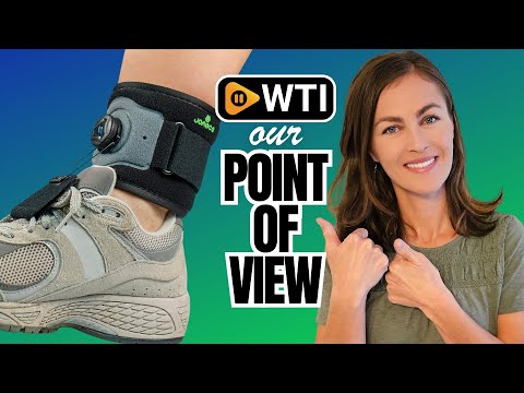 Drop Foot Brace with Reel-Adjust Dorsiflexion Drop Foot Support Lifting Up Foot Drop Brace for Walking with Shoes for Foot Drop Cause by ALS - WTI product video review