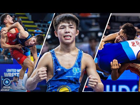 Seven minutes of the craziest Greco-Roman throws from the  U17 World Championships