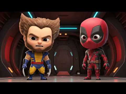 🩸 Wolverine x Deadpool vs Venom | Epic Marvel-Style Animation | Dream Land Heroes