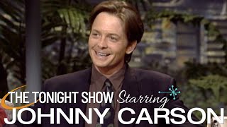 Michael J. Fox Negotiated His Family Ties Deal From a Payphone | Carson Tonight Show