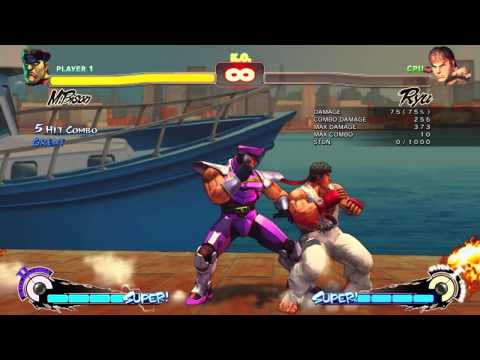 M.Bison Advanced Ambigious setups - SSF4 AE