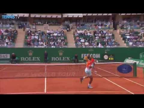 2015 Monte-Carlo Rolex Masters Semi Final - top rally + Nadal winner v Djokovic