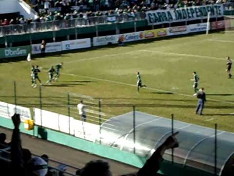 Chapecoense x Brasil de Pelotas! Primeiro Gol!