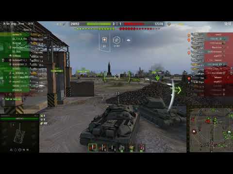 world of tanks 2019 карта Студьзянки, бой ИС 7