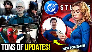 Gunns Mystery Dcu Tease + New Supergirl Clips, The Batman 2, Spider-Man Trailer 2 & More