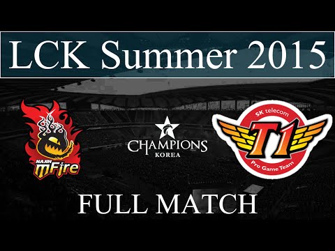 NaJin vs SKT Game 1 | NaJin em-Fire vs SK Telecom T1 (29.05.2015) [LCK Summer 2015]