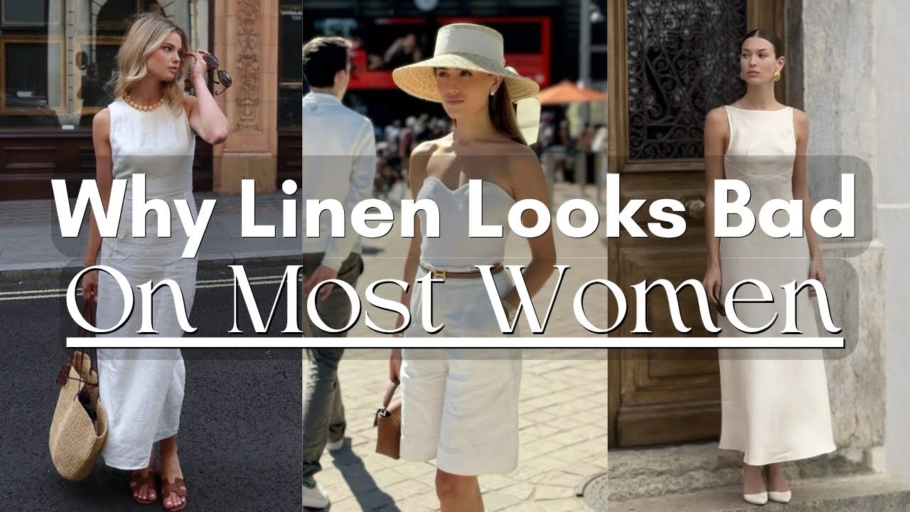Why 90% of Women Don’t Look Good in Linen — How Elegant Women FIX IT