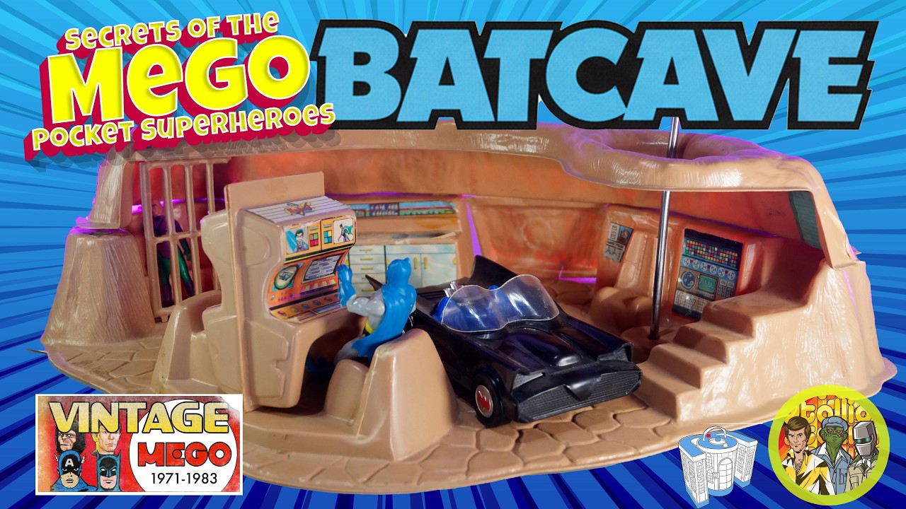 Secrets of the Mego Pocket Superheroes Batcave