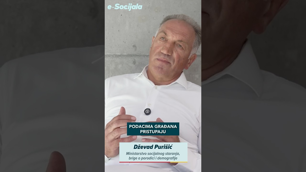Sigurnost i bezbjednost podataka građana i građanki na prvom mjestu │e-Socijala