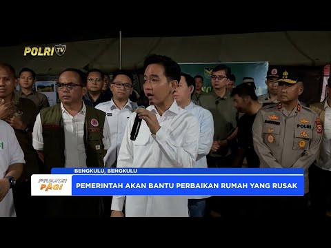 WAPRES TINJAU LANGSUNG PENGUNGSI GEMPA BENGKULU, BUKTI NYATA PEMERINTAH HADIR
