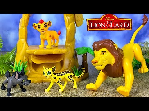 KION HAS GONE MISSING HE MEETS JANJA AND NEEDS HELP &  SIMBA TAKES LION GUARD TO THE BEACH