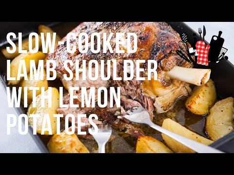 Slow Cooked Lamb Shoulder with Lemon Potatoes | Everyday Gourmet S10 Ep59