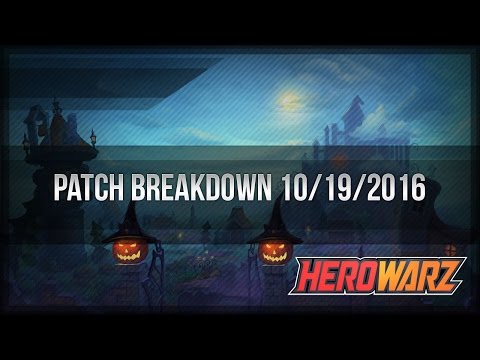 HeroWarz Official - Patch Breakdown 10/19/2016