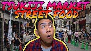 VLOG MAKANAN JEPANG TSUKIJI MARKET!! | JAPAN