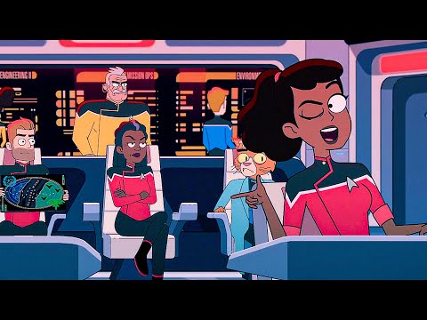 Beckett Gives Testimony - Star Trek Lower Decks 1x08