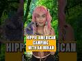 Hippie American Camping With An Indian