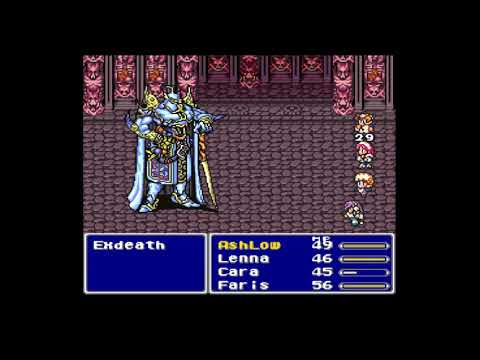 Final Fantasy V Low Level Challenge - Exdeath