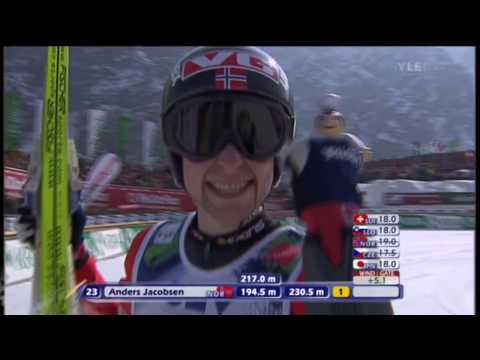 Anders Jacobsen 230.5m Planica 2010 PB