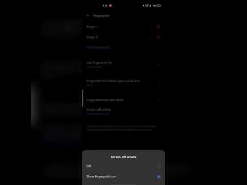 Realme x50 pro fingerprint animation screen-off #realme
